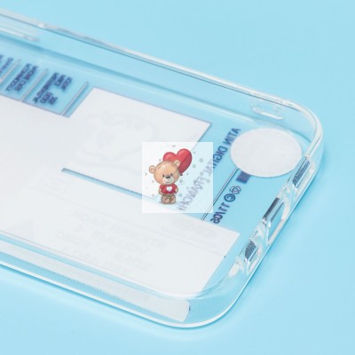 Чехол-накладка для Apple iPhone 13 Pro - (001) (прозрачный) - SC273