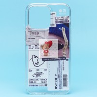 Чехол-накладка для Apple iPhone 13 Pro - (002) (прозрачный) - SC273