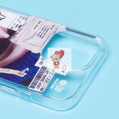 Чехол-накладка для Apple iPhone 13 Pro - (002) (прозрачный) - SC273