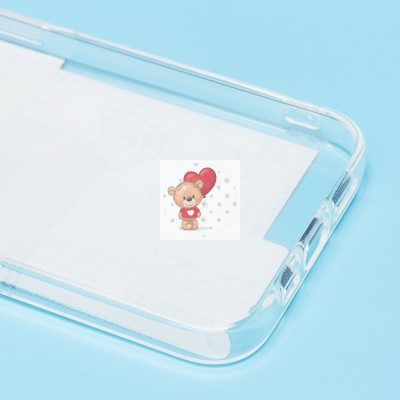 Чехол-накладка для Apple iPhone 13 Pro - (002) (прозрачный) - SC273