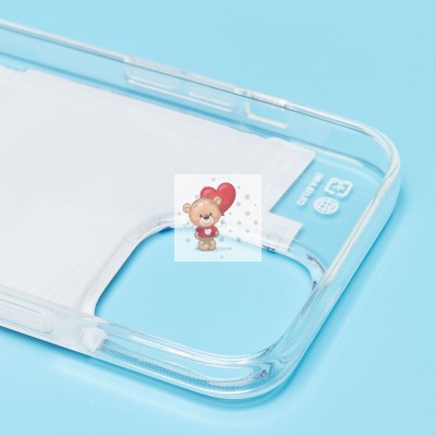 Чехол-накладка для Apple iPhone 13 Pro - (002) (прозрачный) - SC273