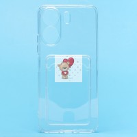 Чехол-накладка для Xiaomi Redmi 13C 5G (прозрачный) - SC276 Чехол-накладка для Xiaomi Redmi 13C 5G (прозрачный) - SC276