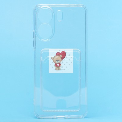 Чехол-накладка для Xiaomi Redmi 13C 5G (прозрачный) - SC276