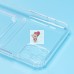 Чехол-накладка для Apple iPhone 11 Pro Max (прозрачный) - SC276 с картхолдером Чехол-накладка для Apple iPhone 11 Pro Max (прозрачный) - SC276 с картхолдером