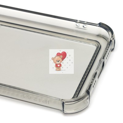 Чехол-накладка для Apple iPhone 12 (черный) - SC276 с картхолдером Чехол-накладка для Apple iPhone 12 (черный) - SC276 с картхолдером