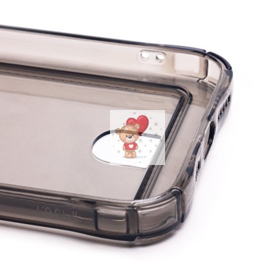 Чехол-накладка для Apple iPhone 13 (черный) - SC276 с картхолдером Чехол-накладка для Apple iPhone 13 (черный) - SC276 с картхолдером