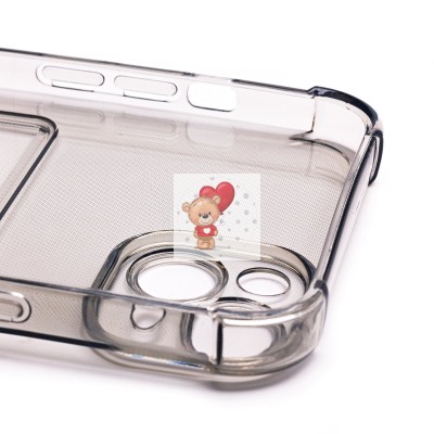 Чехол-накладка для Apple iPhone 14 Plus (черный) - SC276 с картхолдером Чехол-накладка для Apple iPhone 14 Plus (черный) - SC276 с картхолдером