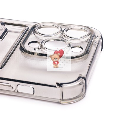 Чехол-накладка для Apple iPhone 14 Pro Max (черный) - SC276 с картхолдером Чехол-накладка для Apple iPhone 14 Pro Max (черный) - SC276 с картхолдером