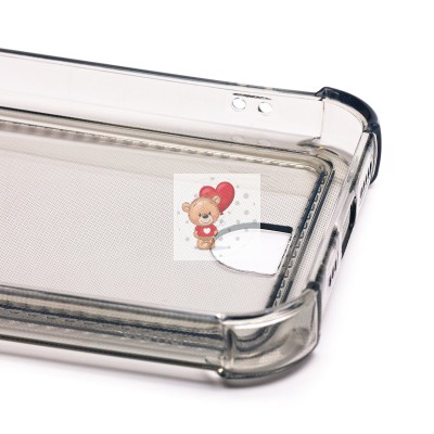 Чехол-накладка для Apple iPhone 14 Pro (черный) - SC276 с картхолдером Чехол-накладка для Apple iPhone 14 Pro (черный) - SC276 с картхолдером