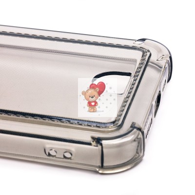 Чехол-накладка для Apple iPhone 14 (черный) - SC276 с картхолдером Чехол-накладка для Apple iPhone 14 (черный) - SC276 с картхолдером