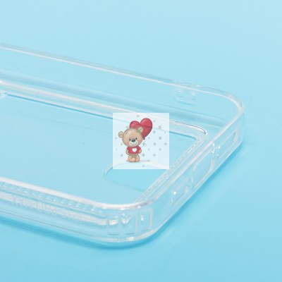 Чехол-накладка для Apple iPhone 15 Pro Max (прозрачный) - SC276 с картхолдером Чехол-накладка для Apple iPhone 15 Pro Max (прозрачный) - SC276 с картхолдером