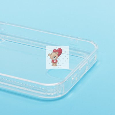 Чехол-накладка для Apple iPhone 15 (прозрачный) - SC276 с картхолдером Чехол-накладка для Apple iPhone 15 (прозрачный) - SC276 с картхолдером