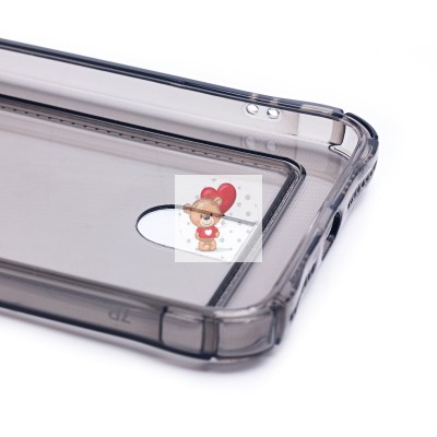 Чехол-накладка для Apple iPhone 7 Plus (черный) - SC276 с картхолдером