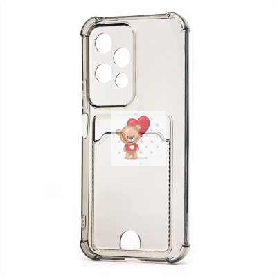 Чехол-накладка для Honor 200 lite (черный) - SC276 с картхолдером Чехол-накладка для Honor 200 lite (черный) - SC276 с картхолдером