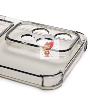 Чехол-накладка для Honor 200 lite (черный) - SC276 с картхолдером Чехол-накладка для Honor 200 lite (черный) - SC276 с картхолдером