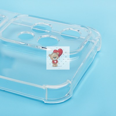 Чехол-накладка для Honor 200 lite (прозрачный) - SC276 с картхолдером Чехол-накладка для Honor 200 lite (прозрачный) - SC276 с картхолдером