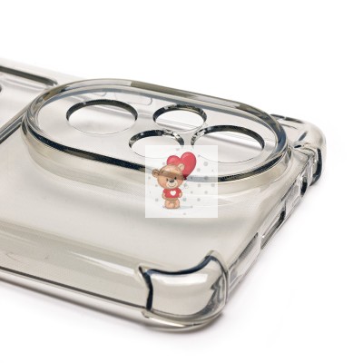 Чехол-накладка для Honor 200 Pro (черный) - SC276 с картхолдером