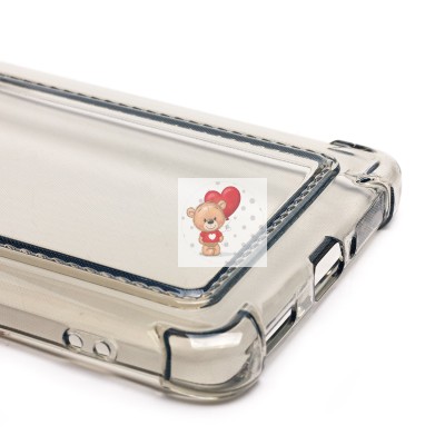 Чехол-накладка для Honor 200 Pro (черный) - SC276 с картхолдером