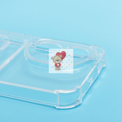 Чехол-накладка для Honor 400 Global (прозрачный) - SC276 с картхолдером Чехол-накладка для Honor 400 Global (прозрачный) - SC276 с картхолдером