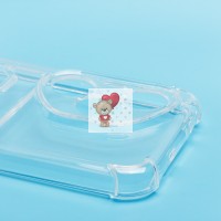 Чехол-накладка для Honor 400 Pro Global (прозрачный) - SC276 с картхолдером Чехол-накладка для Honor 400 Pro Global (прозрачный) - SC276 с картхолдером