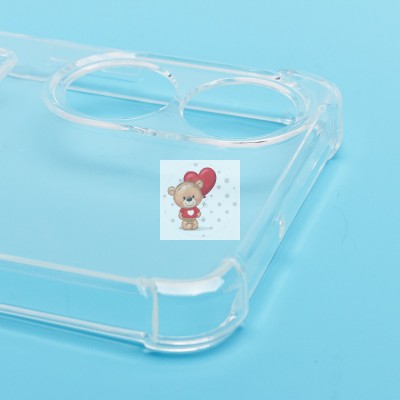 Чехол-накладка для Honor X5 Plus (прозрачный) - SC276 с картхолдером Чехол-накладка для Honor X5 Plus (прозрачный) - SC276 с картхолдером