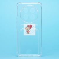 Чехол-накладка для Honor X9c (прозрачный) - SC276 с картхолдером Чехол-накладка для Honor X9c (прозрачный) - SC276 с картхолдером