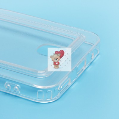 Чехол-накладка для Huawei Honor 90 lite (прозрачный) - SC276 с картхолдером