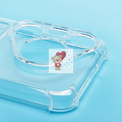 Чехол-накладка для Huawei Pura 70 Pro Global (прозрачный) - SC276 с картхолдером