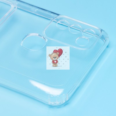 Чехол-накладка для Infinix Hot 10 Play (прозрачный) - SC276 с картхолдером Чехол-накладка для Infinix Hot 10 Play (прозрачный) - SC276 с картхолдером