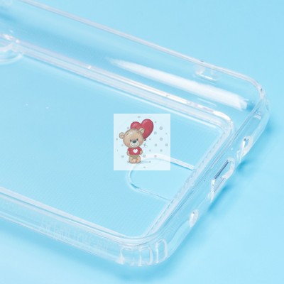 Чехол-накладка для Infinix Hot 10 Play (прозрачный) - SC276 с картхолдером Чехол-накладка для Infinix Hot 10 Play (прозрачный) - SC276 с картхолдером