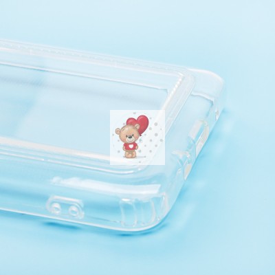 Чехол-накладка для Infinix HOT 11 Play (прозрачный) - SC276 с картхолдером Чехол-накладка для Infinix HOT 11 Play (прозрачный) - SC276 с картхолдером