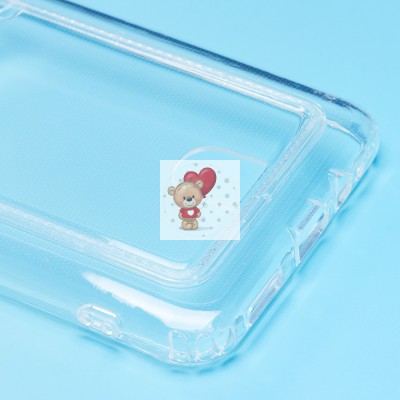 Чехол-накладка для Infinix HOT 12 Play (прозрачный) - SC276 с картхолдером Чехол-накладка для Infinix HOT 12 Play (прозрачный) - SC276 с картхолдером