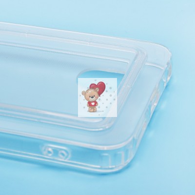 Чехол-накладка для Infinix Hot 30i (прозрачный) - SC276 с картхолдером