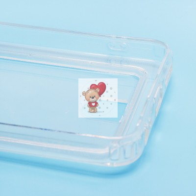 Чехол-накладка для Infinix Hot 30i (прозрачный) - SC276 с картхолдером