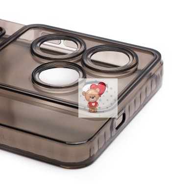 Чехол-накладка для Infinix Hot 40 Pro (черный) - SC276 с картхолдером