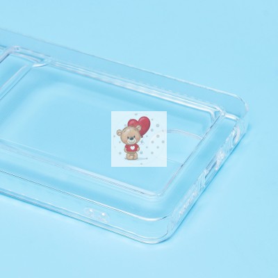 Чехол-накладка для Infinix Hot 40 Pro (прозрачный) - SC276 с картхолдером Чехол-накладка для Infinix Hot 40 Pro (прозрачный) - SC276 с картхолдером