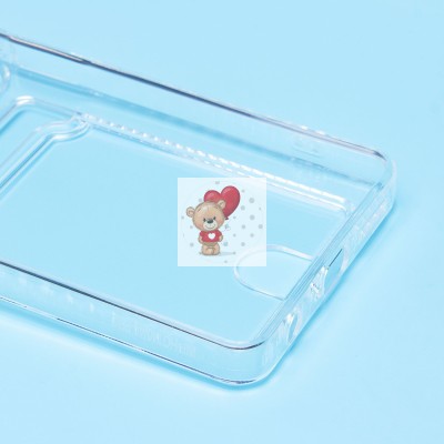 Чехол-накладка для Infinix Hot 40 Pro (прозрачный) - SC276 с картхолдером Чехол-накладка для Infinix Hot 40 Pro (прозрачный) - SC276 с картхолдером