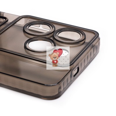 Чехол-накладка для Infinix Hot 40 (черный) - SC276 с картхолдером Чехол-накладка для Infinix Hot 40 (черный) - SC276 с картхолдером