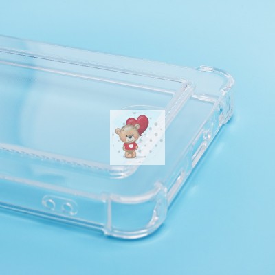 Чехол-накладка для Infinix Hot 40 (прозрачный) - SC276 с картхолдером Чехол-накладка для Infinix Hot 40 (прозрачный) - SC276 с картхолдером