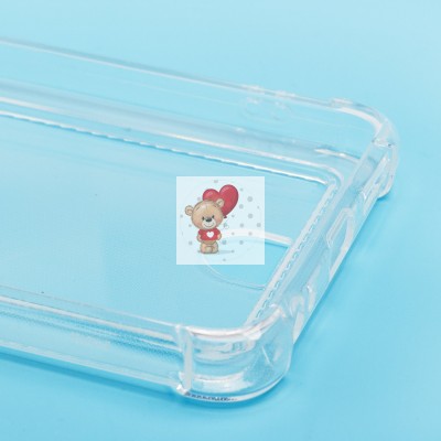 Чехол-накладка для Infinix Hot 50 4G (прозрачный) - SC276 с картхолдером