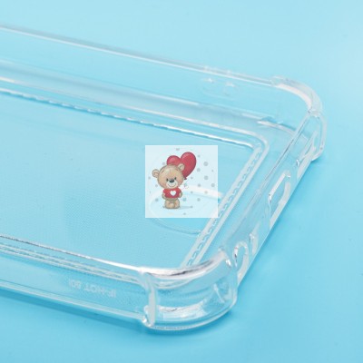 Чехол-накладка для Infinix Hot 50i (прозрачный) - SC276 с картхолдером Чехол-накладка для Infinix Hot 50i (прозрачный) - SC276 с картхолдером