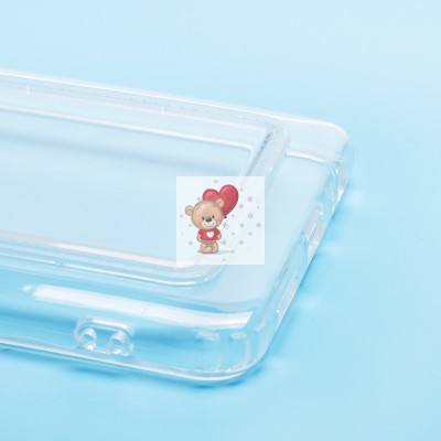 Чехол-накладка для Infinix NOTE 11 Pro (прозрачный) - SC276 с картхолдером