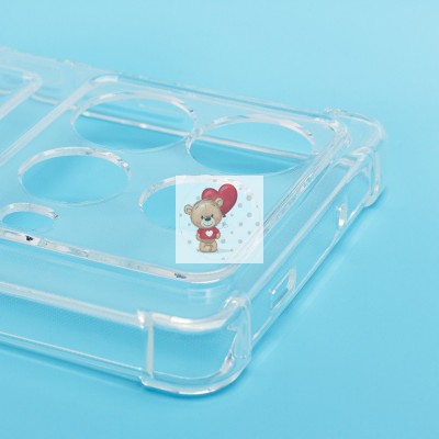 Чехол-накладка для Infinix Note 40 5G (прозрачный) - SC276 с картхолдером Чехол-накладка для Infinix Note 40 5G (прозрачный) - SC276 с картхолдером