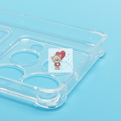 Чехол-накладка для Infinix Note 40 5G (прозрачный) - SC276 с картхолдером Чехол-накладка для Infinix Note 40 5G (прозрачный) - SC276 с картхолдером