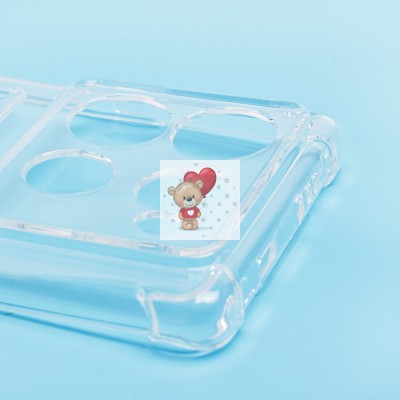 Чехол-накладка для Infinix Note 40 Pro 5G (прозрачный) - SC276 с картхолдером Чехол-накладка для Infinix Note 40 Pro 5G (прозрачный) - SC276 с картхолдером