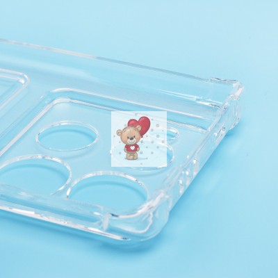 Чехол-накладка для Infinix Note 40 Pro 5G (прозрачный) - SC276 с картхолдером Чехол-накладка для Infinix Note 40 Pro 5G (прозрачный) - SC276 с картхолдером