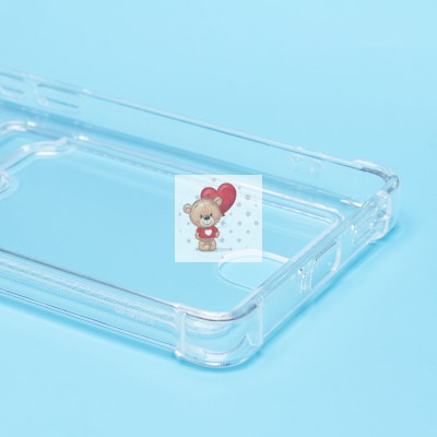 Чехол-накладка для Infinix Note 40 (прозрачный) - SC276 с картхолдером Чехол-накладка для Infinix Note 40 (прозрачный) - SC276 с картхолдером