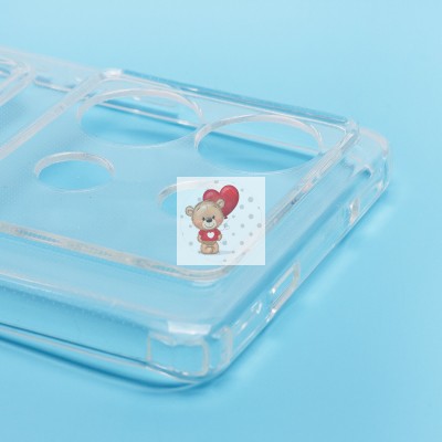 Чехол-накладка для Infinix Zero 30 5G (прозрачный) - SC276 с картхолдером Чехол-накладка для Infinix Zero 30 5G (прозрачный) - SC276 с картхолдером