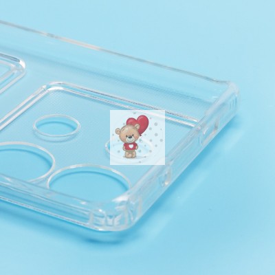 Чехол-накладка для Infinix Zero 30 5G (прозрачный) - SC276 с картхолдером Чехол-накладка для Infinix Zero 30 5G (прозрачный) - SC276 с картхолдером