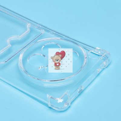 Чехол-накладка для Infinix Zero 40 5G (прозрачный) - SC276 с картхолдером Чехол-накладка для Infinix Zero 40 5G (прозрачный) - SC276 с картхолдером